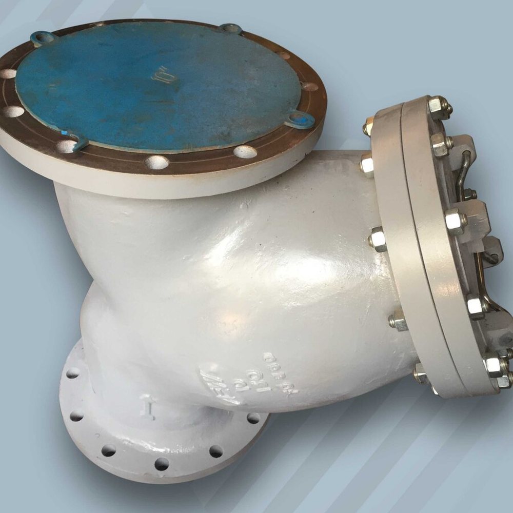 AEW cast Y-type strainer with bolted cover